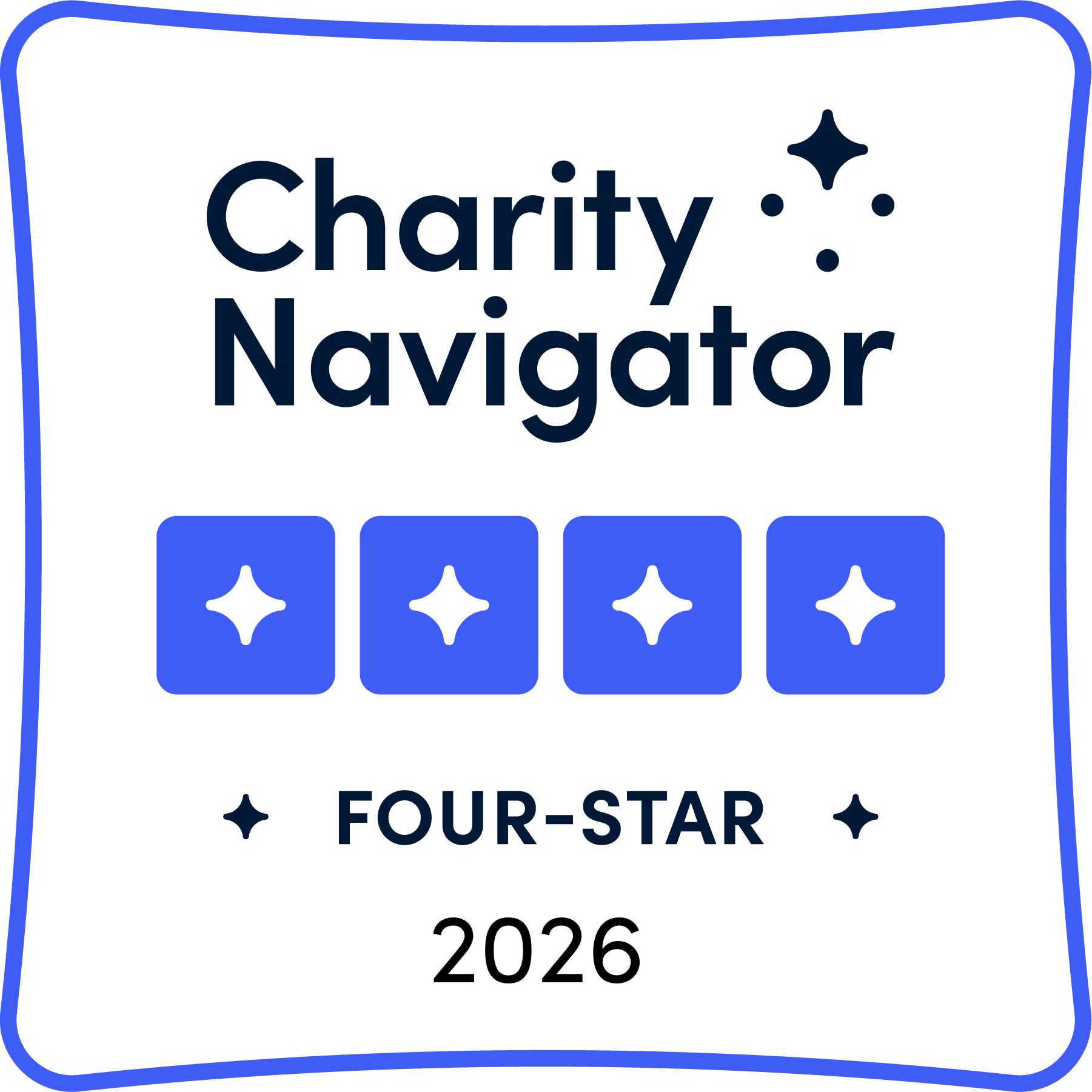 Charity Navigator Four-Star Rating