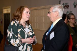 Alison Zaccone with Richard Eisenberg