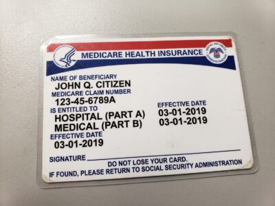 Medicare Insurance Card Medicare Open Enrollment